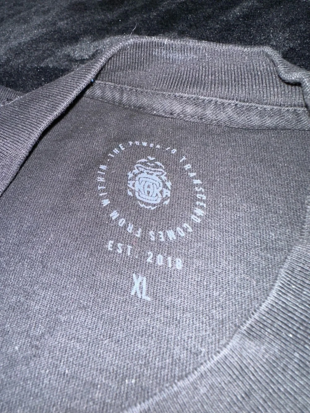 Mens Inaka Power Gym Teddy Bear Disguise Graphic Tee T-Shirt - Black Size XL - Picture 3 of 4